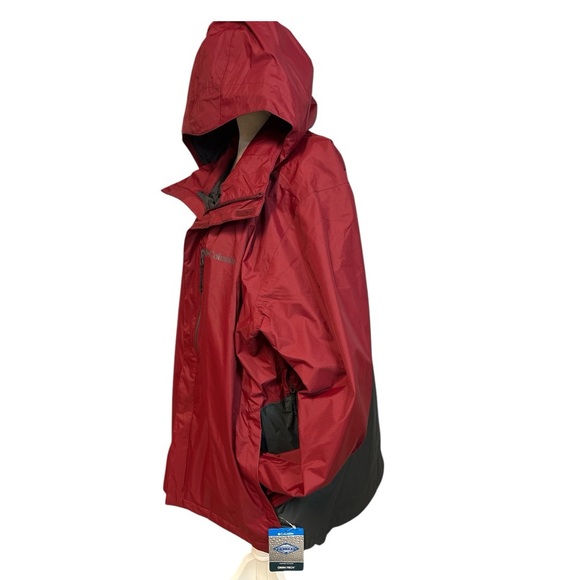 NWT COLUMBIA MENS JACKET WITH HOOD & VENTED UNDERARMS - Picture 2 of 11